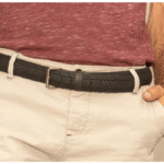 Ceinture en pneu de vélo recyclé