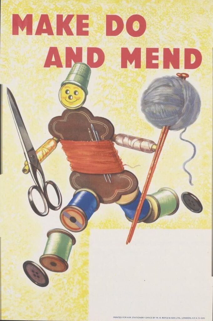 Affiche Make do and mend