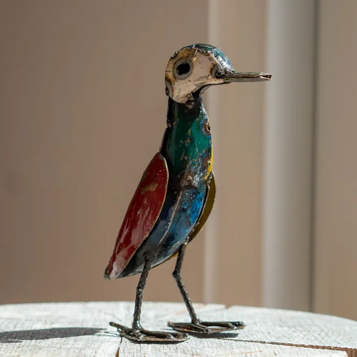 Petite sculpture Canard coloré - 5