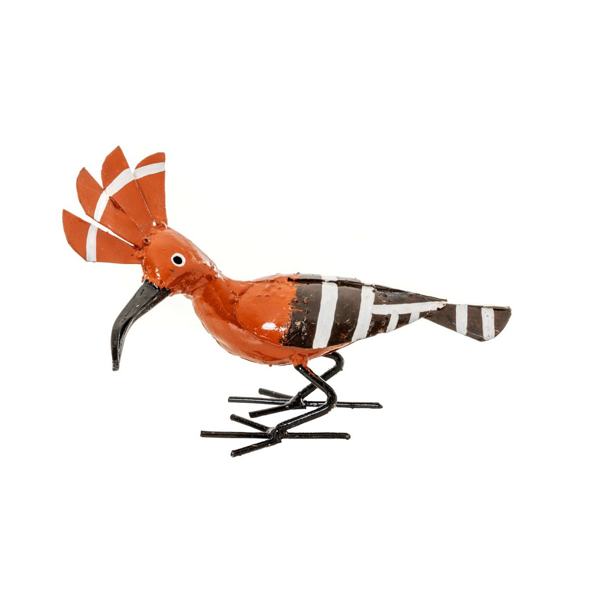 Petite sculpture décorative de huppe - 2