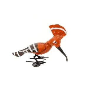 Petite sculpture décorative de huppe