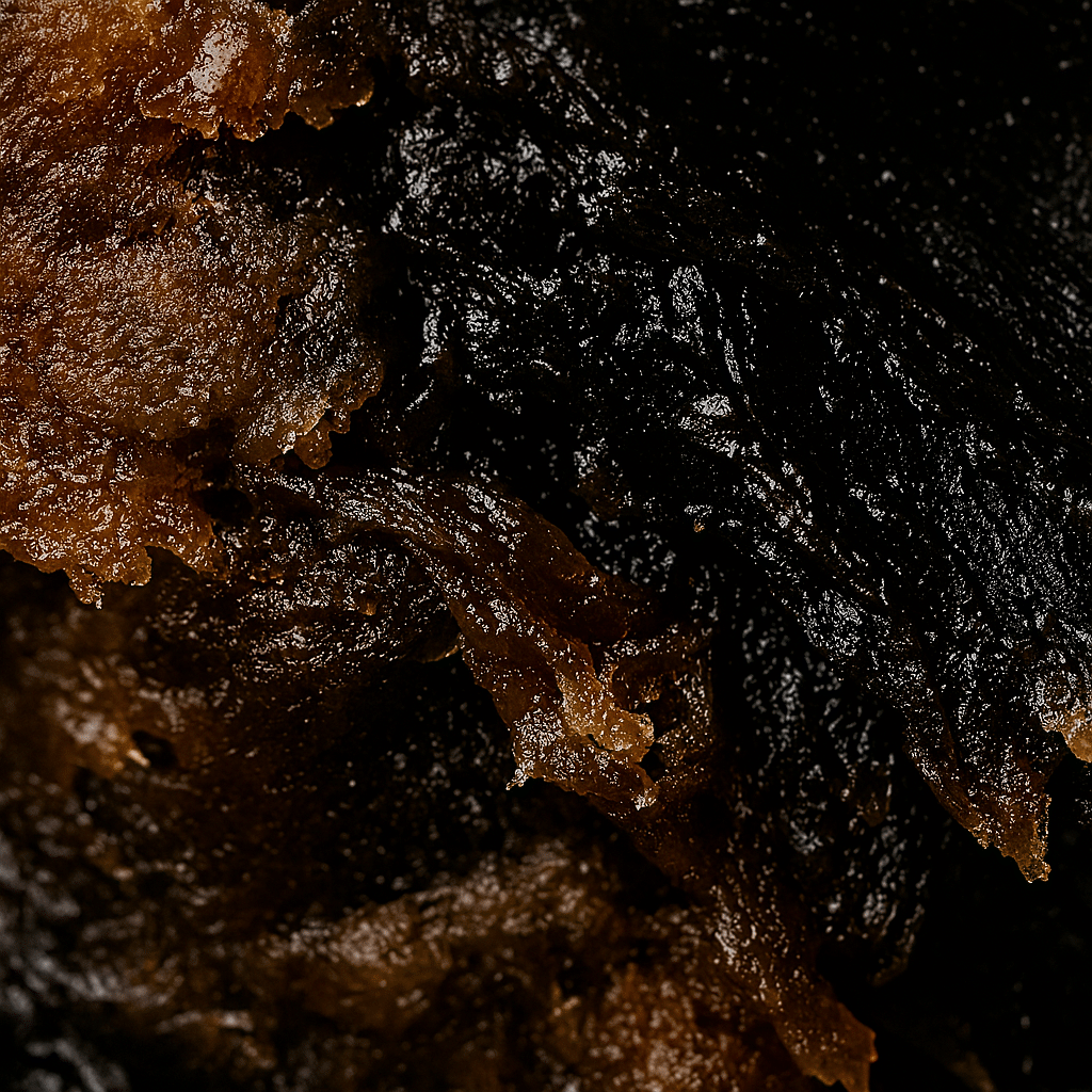 Savon noir africain - texture