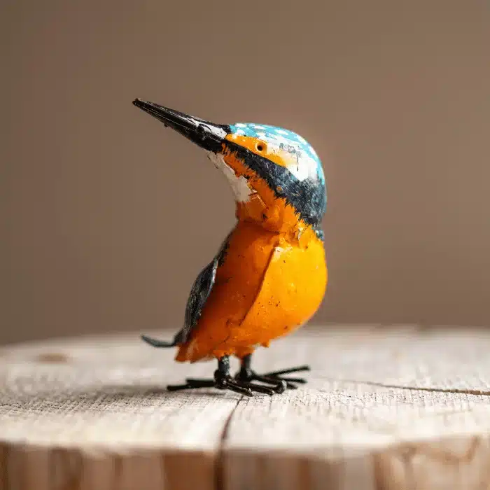 Sculpture Martin-Pêcheur