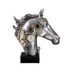 Sculpture steampunk tête de cheval