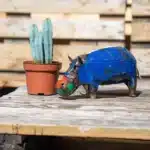 Hippopotame coloré