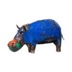 Hippopotame coloré