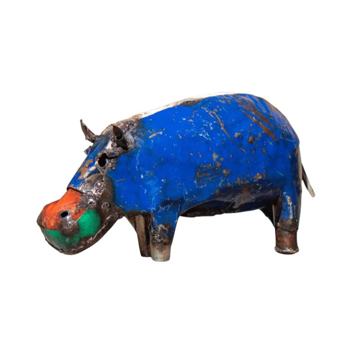 Hippopotame coloré